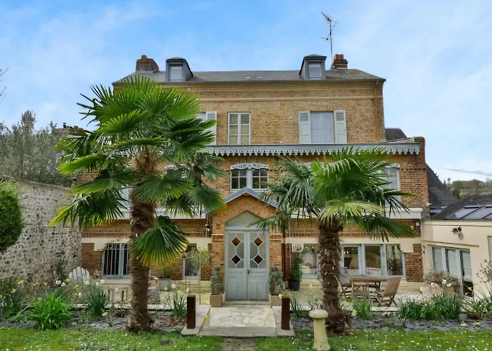 Jane'laur Magnificent Mansion With Garden 11 P * Honfleur